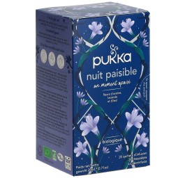PUKKA Nuit Paisible thé bio sach 20 pce