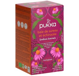 PUKKA Baie de Sureau&Échinacée thé bio sach 20 pce