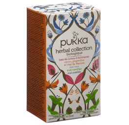 PUKKA Herbal Collection thé bio fr/an sach 20 pce