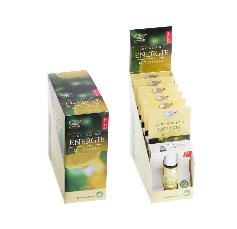 AROMALIFE énergie display roll-on 6pce