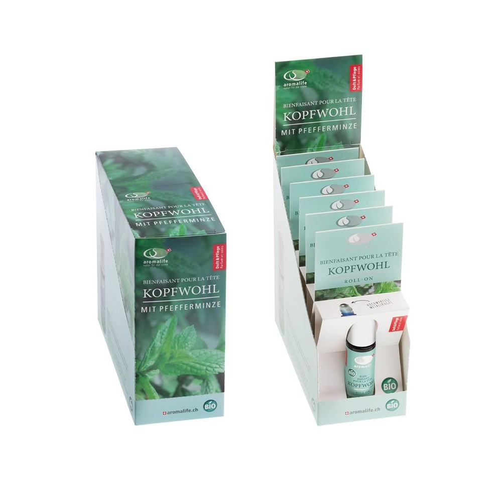 AROMALIFE bienfaisant pour tête disp roll-on 6pce