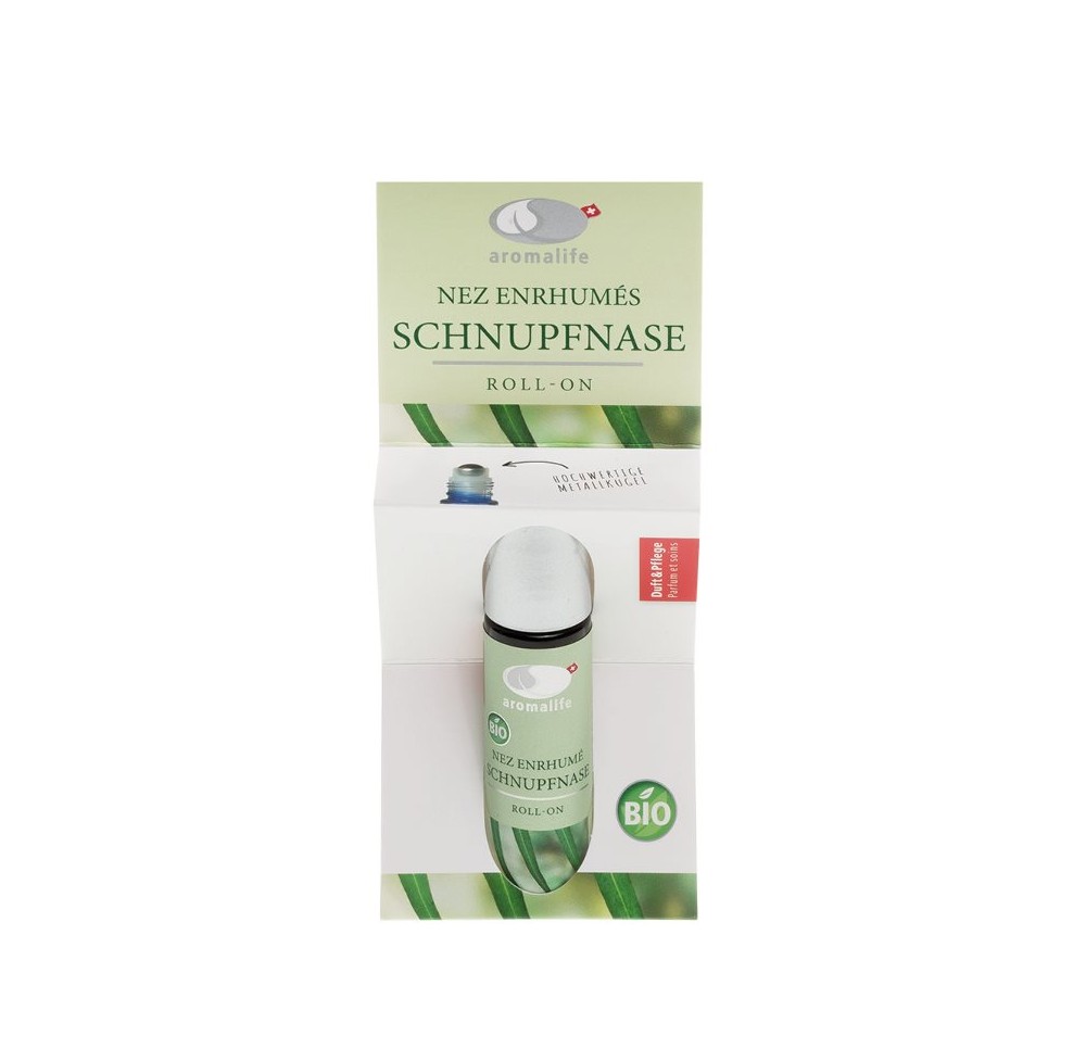 AROMALIFE nez enrhumé roll on 10 ml AROMALIFE nez enrhumé roll on 10 ml