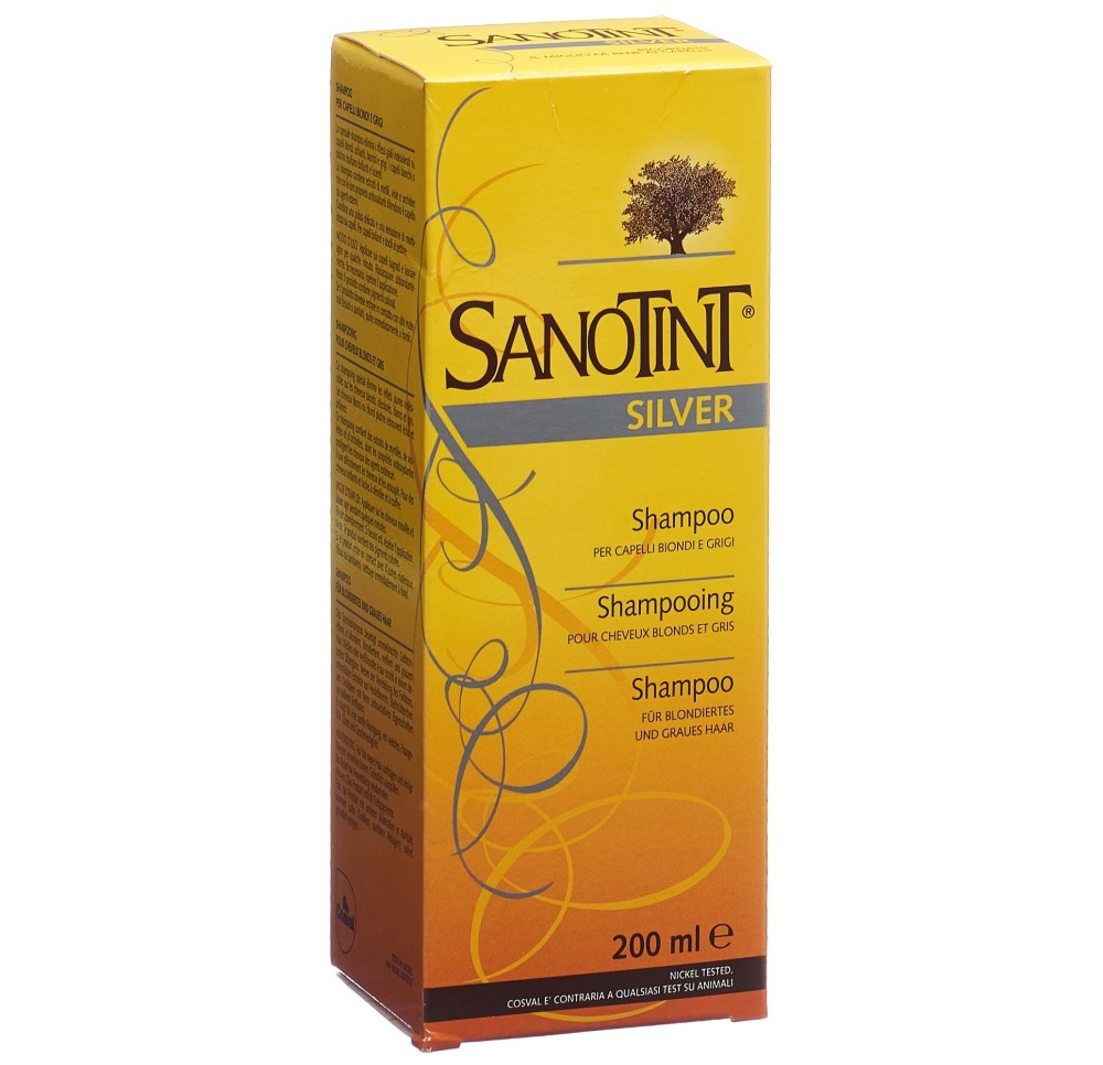 SANOTINT shampoing cheveux blonds gris fl 200 ml SANOTINT shampoing cheveux blonds gris fl 200 ml