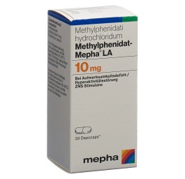 METHYLPHENIDAT Mepha LA depocaps 10 mg bte 30 pce