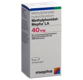 METHYLPHENIDAT Mepha LA depocaps 40 mg bte 30 pce