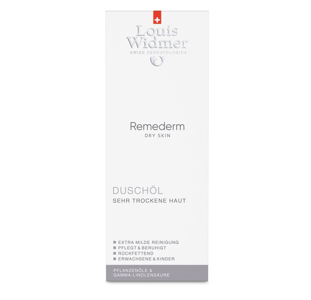 WIDMER Remederm huile douche parf 200 ml