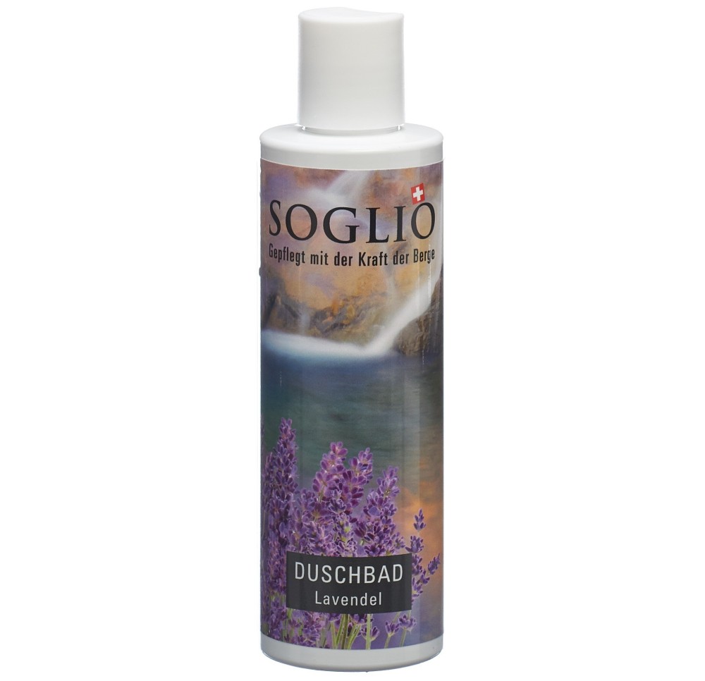 SOGLIO Bain-douche à la lavande fl 200 ml