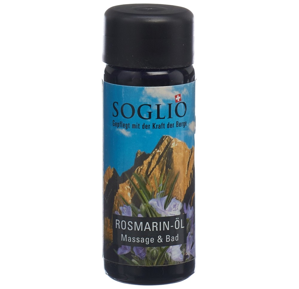 SOGLIO Huile au romarin fl 100 ml