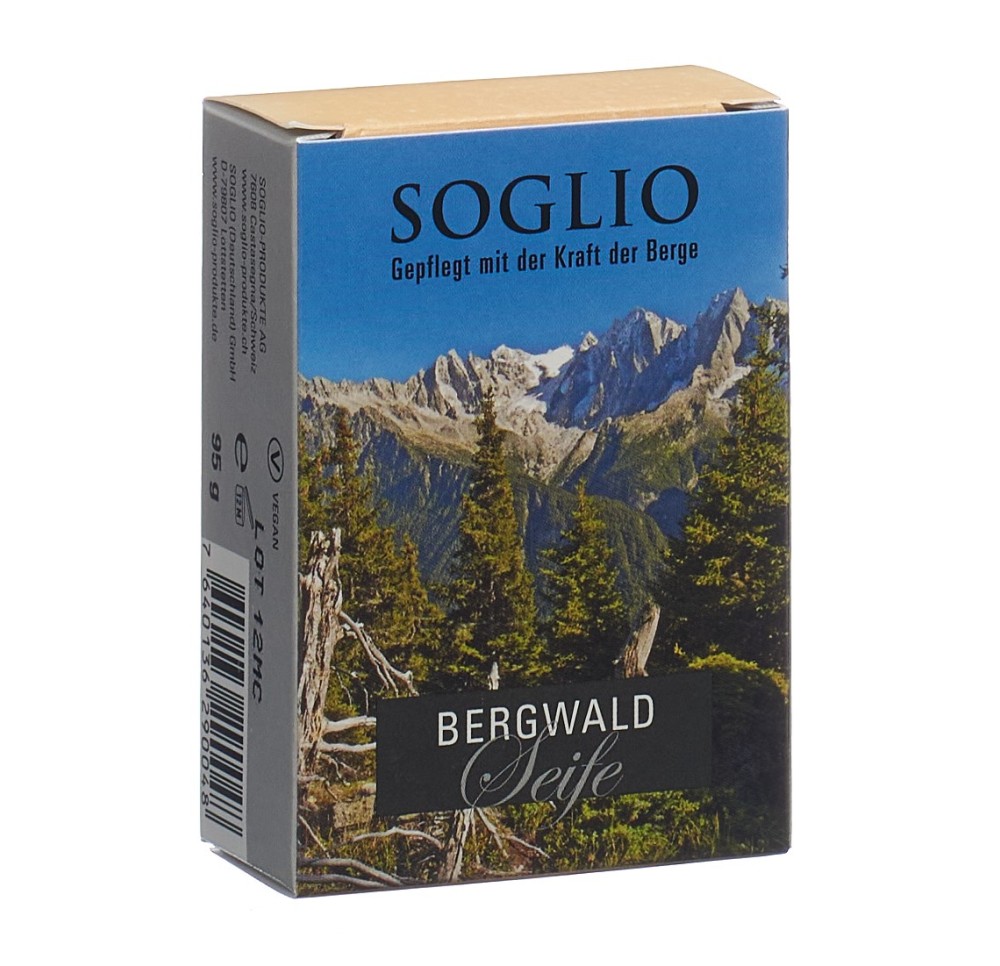 SOGLIO Savon forêt de montagne 95 g