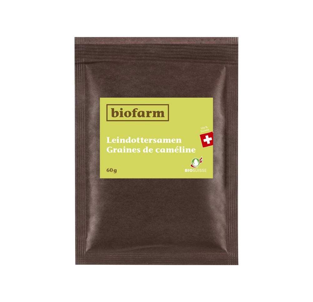 BIOFARM graines de caméline bourgeon CH rech 60 g