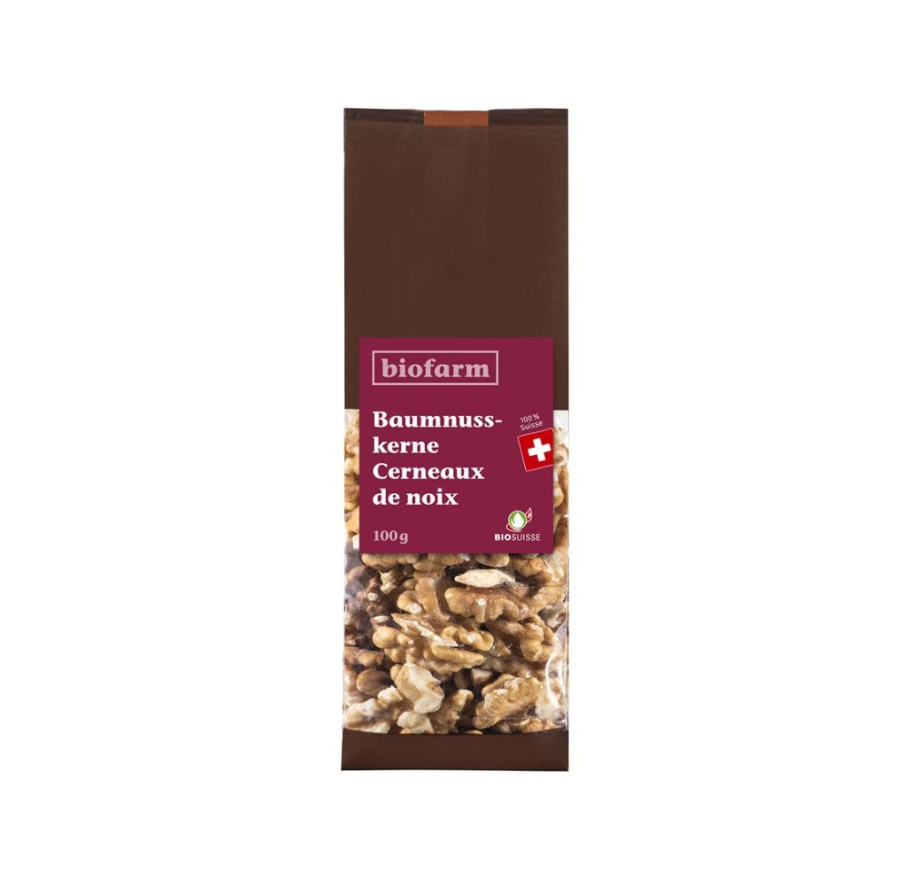BIOFARM cerneaux de noix CH bourgeon sach 100 g