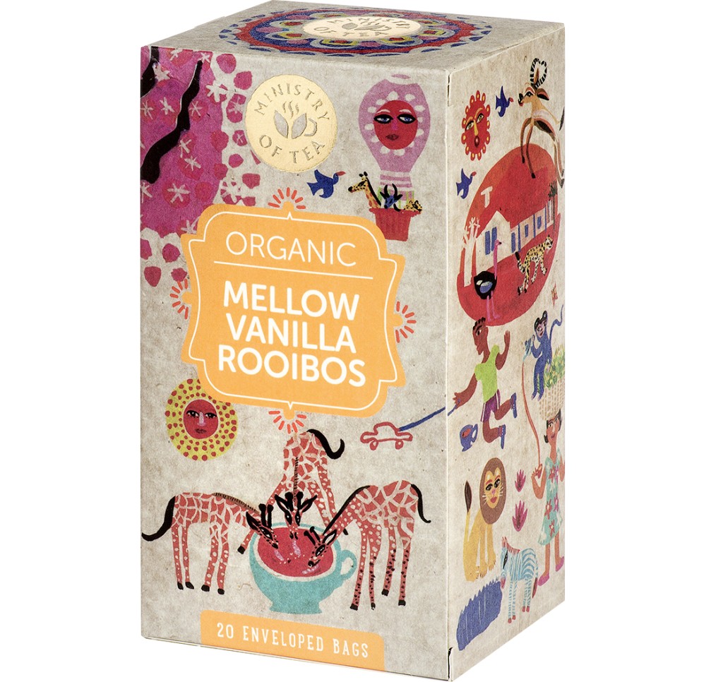 MINISTRY OF TEA Mellow Vani Rooib thé 20 x 1.75 g