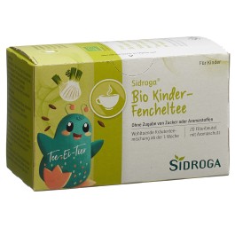 SIDROGA infusion bio de fenouil pour enfant 20 pce