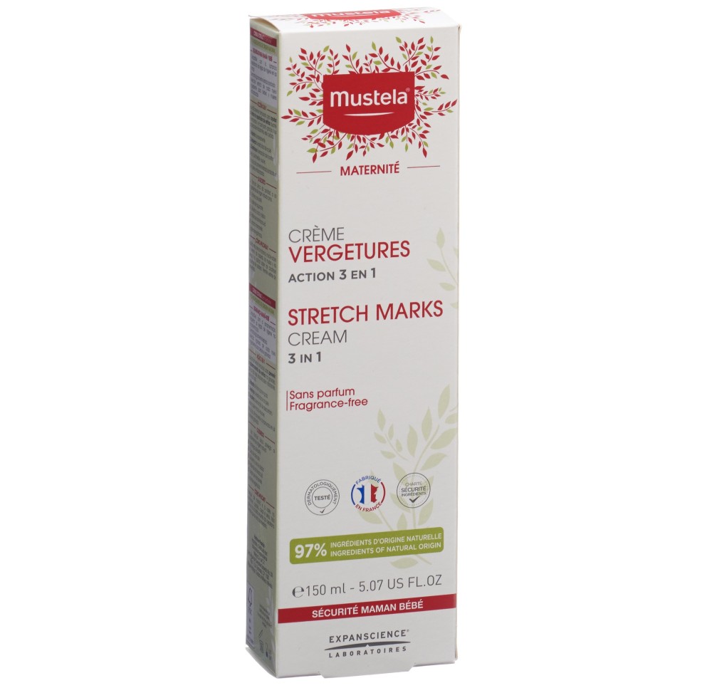 MUSTELA Maternité crème vergetures s parf 150 ml
