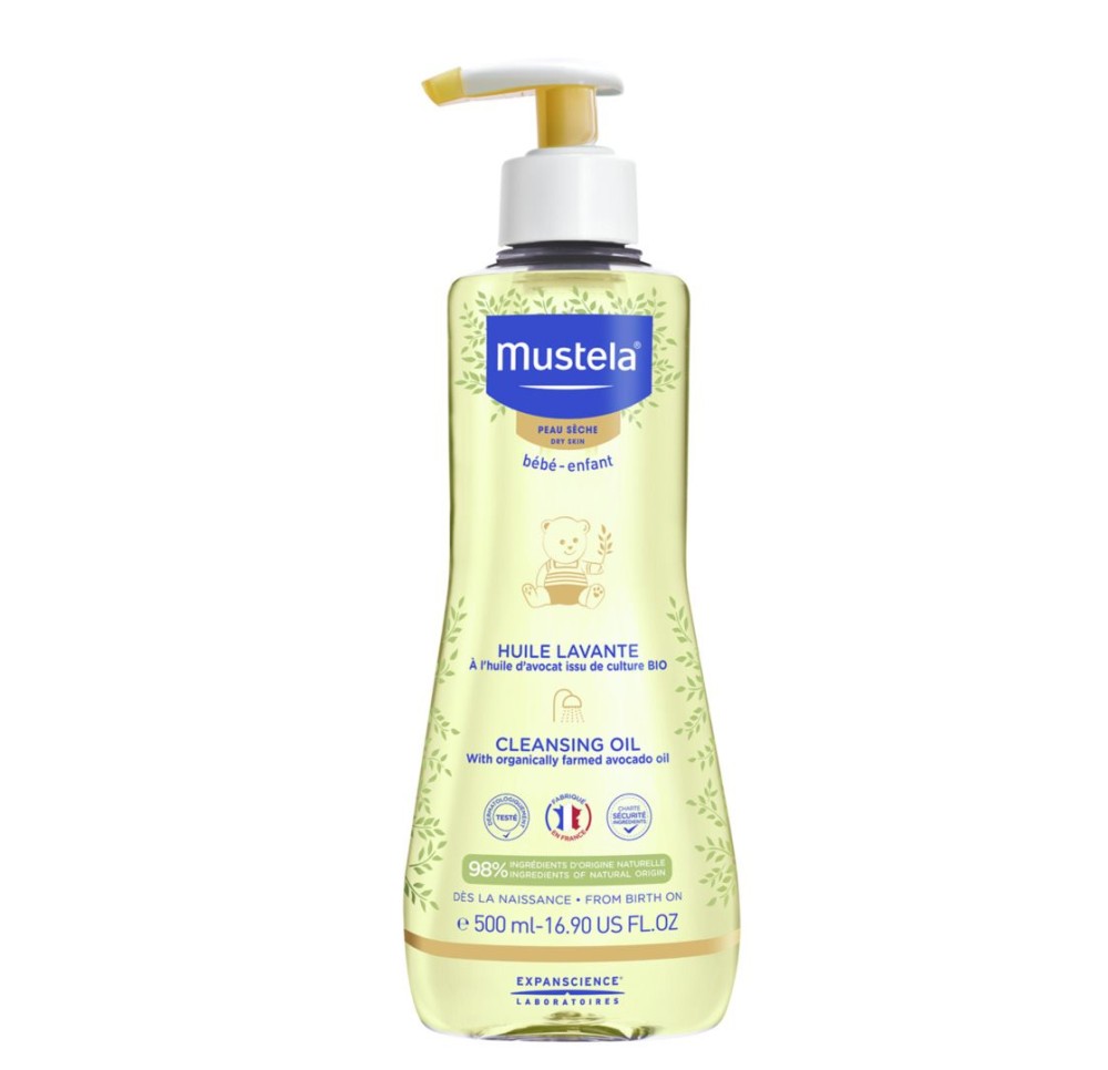 MUSTELA Huile lavante peau sèche 500 ml MUSTELA Huile lavante peau sèche 500 ml