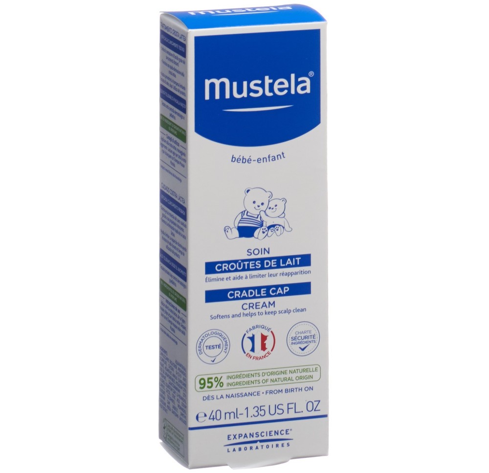 MUSTELA Soin Croûte de lait 40 ml MUSTELA Soin Croûte de lait 40 ml