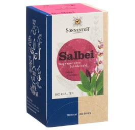 SONNENTOR thé sauge BIO sach 18 pce
