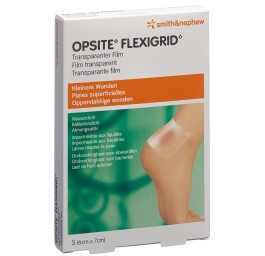 OPSITE FLEXIGRID film transpar 6x7cm 5 pce