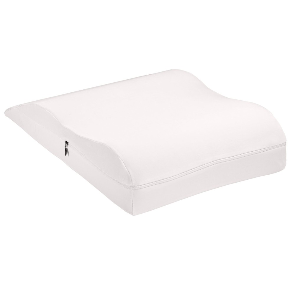 ELSA oreiller veineux 50x16cm housse velours vi ro