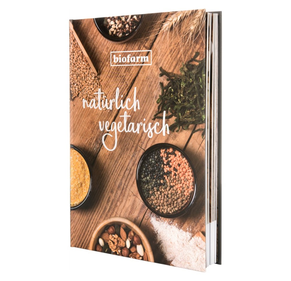BIOFARM livre de cuisine Natürlich vegetarisch