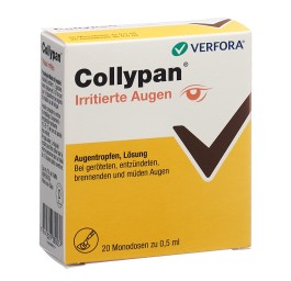 COLLYPAN yeux irrités MD 20 monodos 0.5 ml