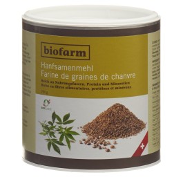 BIOFARM farine de graines chanvre bourg CH 250 g