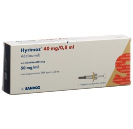 HYRIMOZ sol inj 40 mg/0.8ml ser pré 0.8 ml