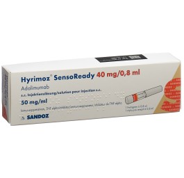HYRIMOZ SensoReady 40 mg/0.8ml stylo pré 0.8 ml
