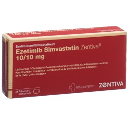 EZETIMIB SIMVASTATIN Zentiva cpr 10/10 mg 28 pce