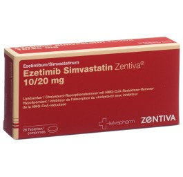 EZETIMIB SIMVASTATIN Zentiva cpr 10/20 mg 28 pce