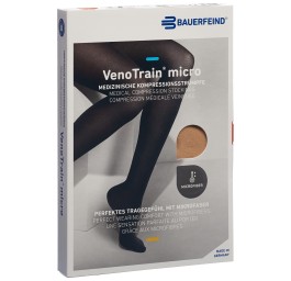 BAUERFEIND VT Micro CCL2 AG L pl pf BM cr 1 paire