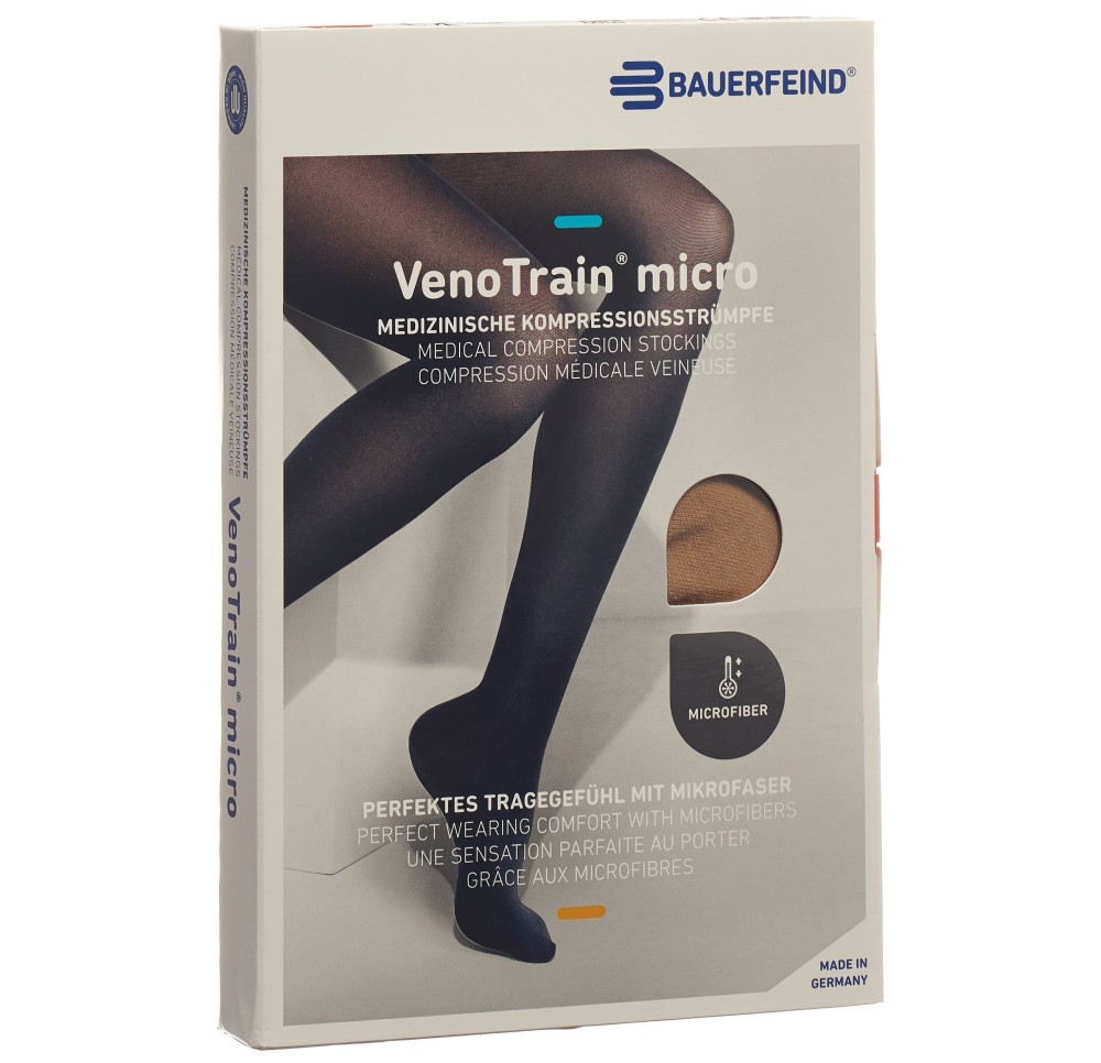BAUERFEIND VT Micro CCL2 AG S ns pf BM ca 1 paire BAUERFEIND VT Micro CCL2 AG S ns pf BM ca 1 paire