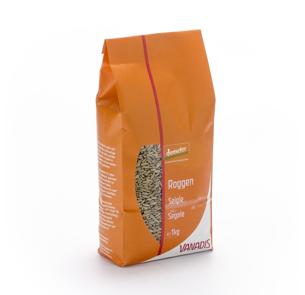 VANADIS seigle demeter sach 1 kg VANADIS seigle demeter sach 1 kg