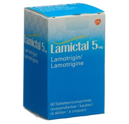 LAMICTAL cpr disp 5 mg fl 60 pce