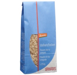 VANADIS flocons riz complet demeter sach 250 g