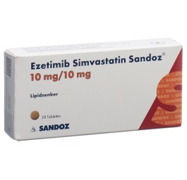 EZETIMIB SIMVASTATIN Sandoz cpr 10/10 mg 28 pce
