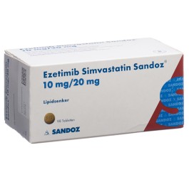 EZETIMIB SIMVASTATIN Sandoz cpr 10/20 mg 98 pce