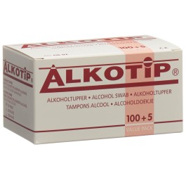 ALKOTIP tampons d'alcool non stériles 105 pce