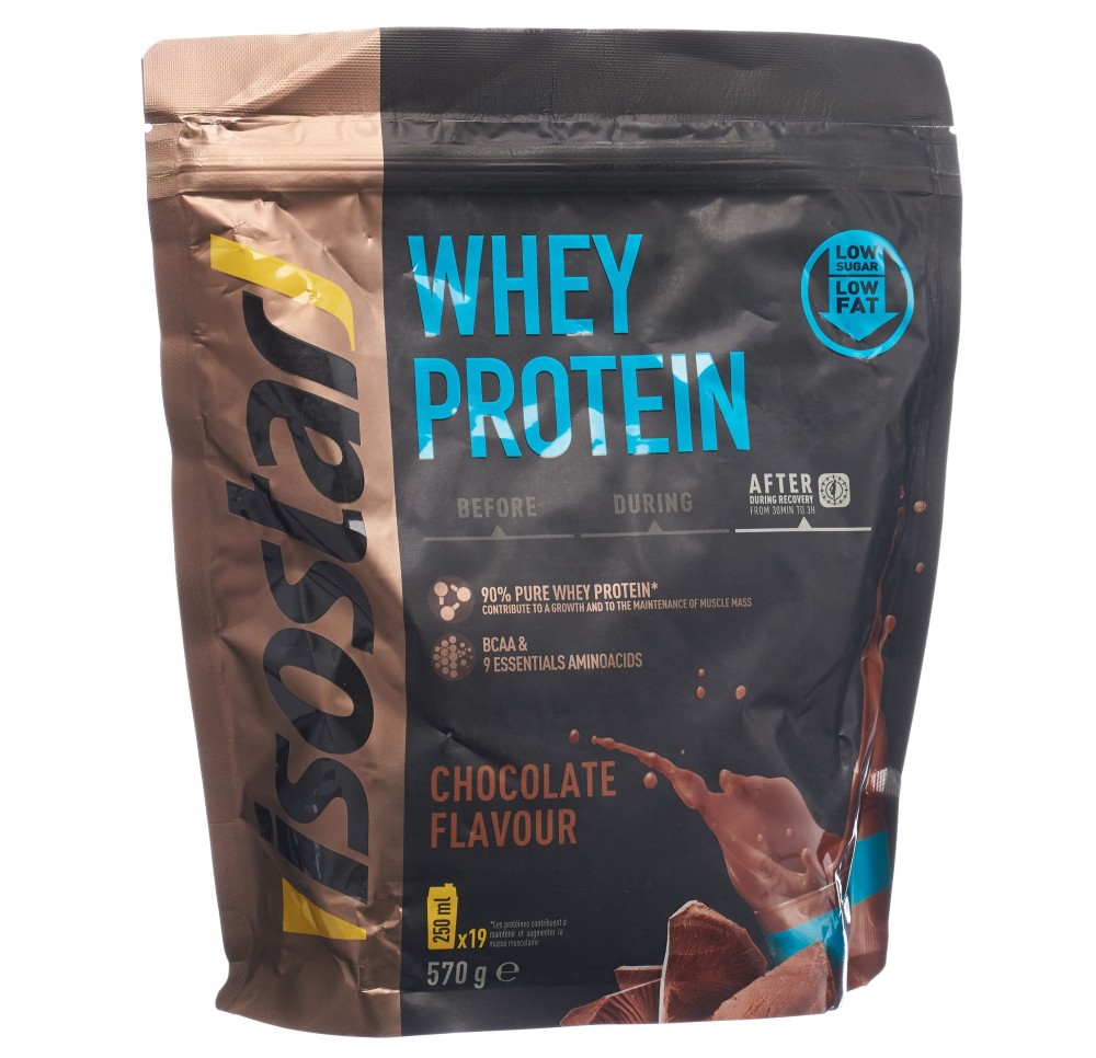 ISOSTAR Whey Protein pdr Schokolade sach 570 g ISOSTAR Whey Protein pdr Schokolade sach 570 g