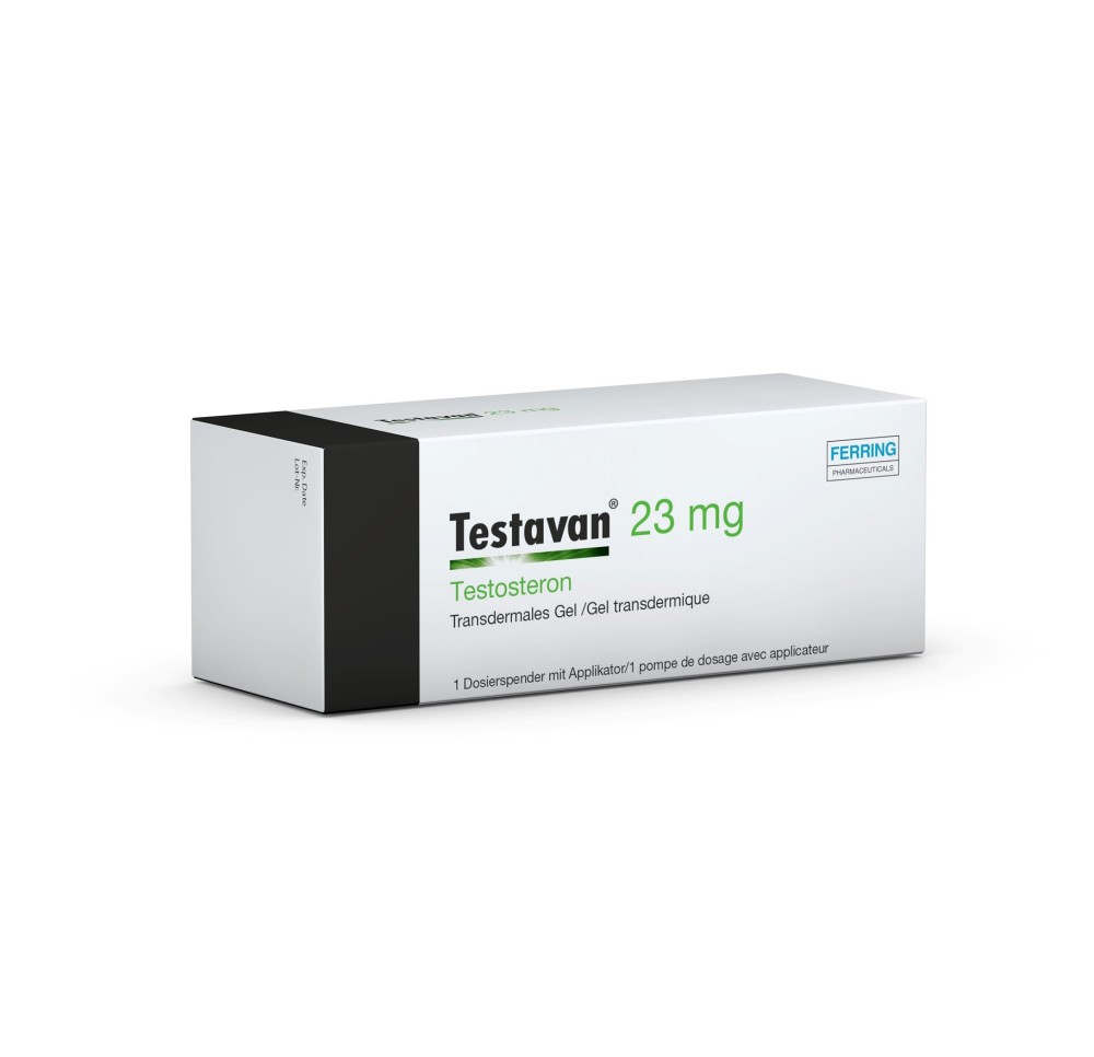 TESTAVAN gel 23 mg fl dos 85.5 g