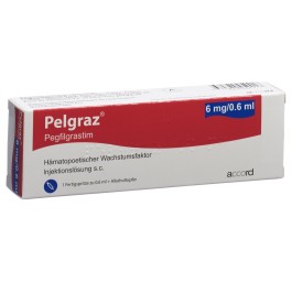 PELGRAZ 6 mg/0.6ml seringue pré sécurisée 0.6 ml