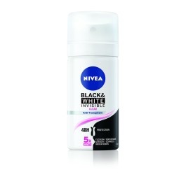 NIVEA déo inv bla&whi spray cl female mini 35 ml