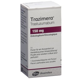TRAZIMERA subst sèche 150 mg flac