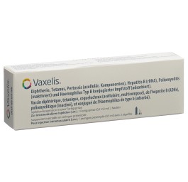 VAXELIS susp inj av 2 aiguilles ser pré 0.5 ml