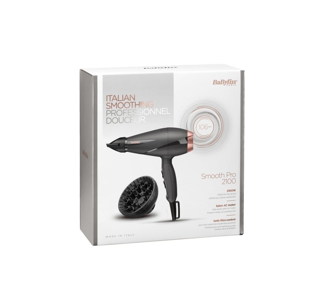 BABYLISS sèche-cheveux Smooth Pro 2100 W