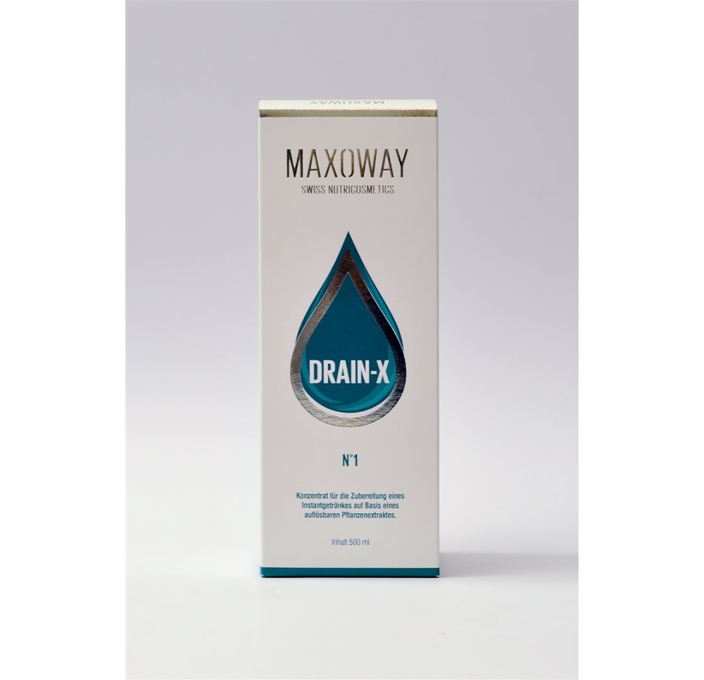 MAXOWAY DRAIN X Concentré extrait plantes 500 ml