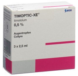 TIMOPTIC-XE gtt opht 0.5 % 3 fl 2.5 ml