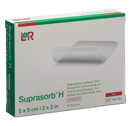 SUPRASORB H Mince 5x5cm 10 pce