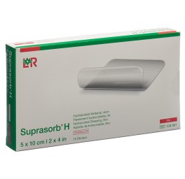 SUPRASORB H Mince 5x10cm 10 pce