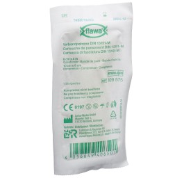 FLAWA cartouche de pansement 8x10cm+8cmx4m stérile